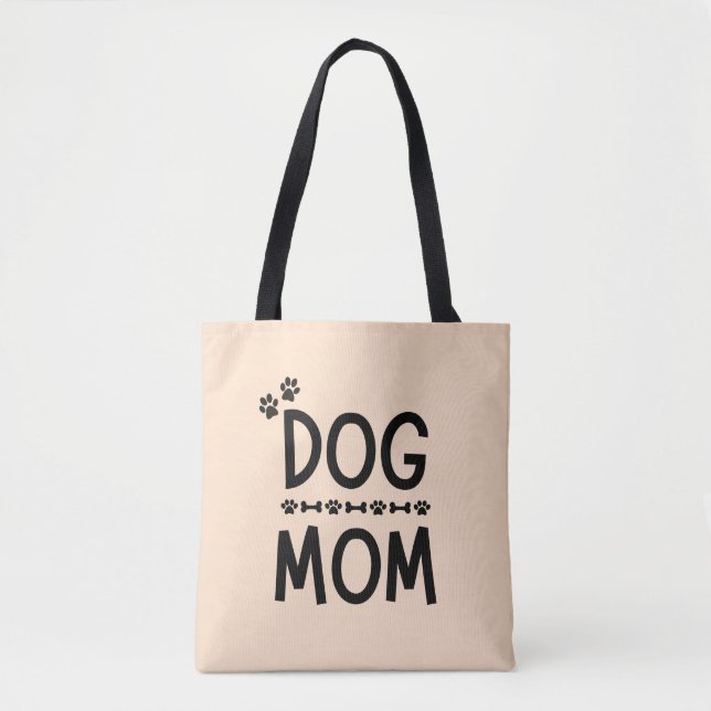 Best Dog Mum Ever Personalised Pet Tote Bag (Front)