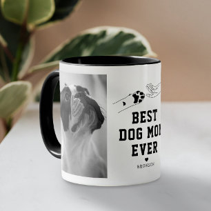 Best Dog Mum Ever Personalised Photo Mug
