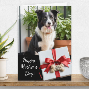 Best Dog Mum Ever Pet Photo Mother's Day Card