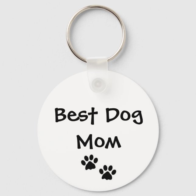 Best Dog Mum Keychain (Front)