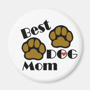 Best Dog Mum Magnet