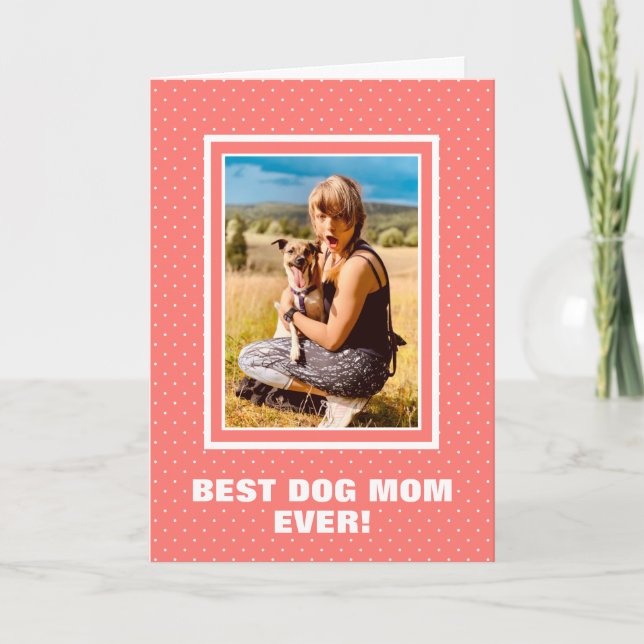 Best Dog Mum Mother’s Day Card (Front)