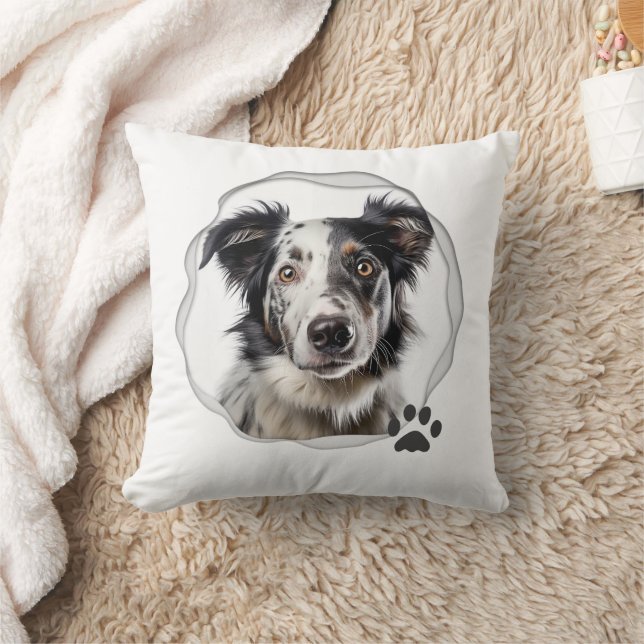 Best Dog Mum Photo Mothers Day Cushion (Blanket)