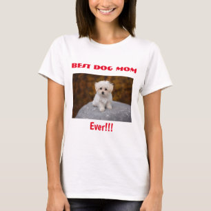 Best Dog Mum Photo T-Shirt