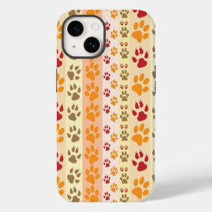 Best Dog Paw Print Pets Pattern iPhone 14 Case