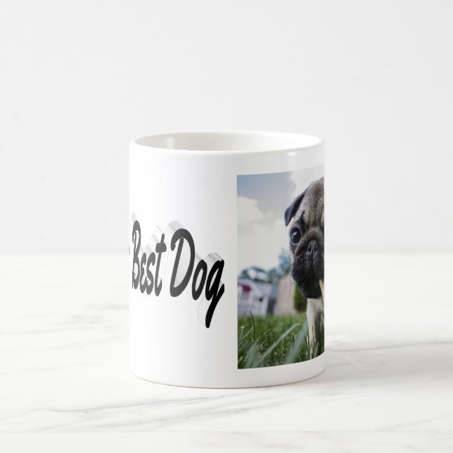 Best Dog Photo Coffee Mug (Center)