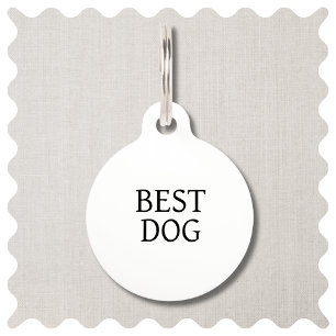 Best Dog Wedding Pet ID Tag