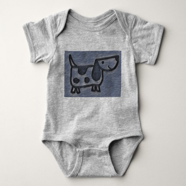 Best Doggo Baby Bodysuit (Front)