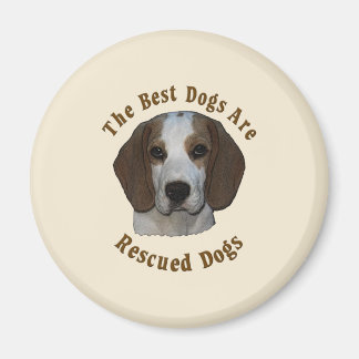 Best Dogs Are Rescued - Beagle Magnet