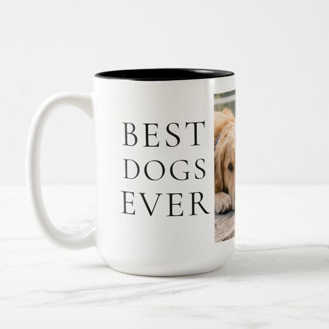 Best Dogs Ever Photo Mug  (Left)