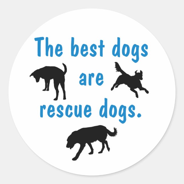 Best Dogs Sticker (Front)