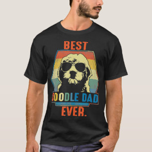 Best Doodle Dad Dog Lover Owner Labradoodle Golden T-Shirt