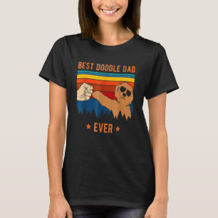 Best Doodle Dad Ever Dog Goldendoodle Labradoodle T-Shirt