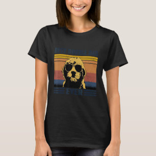 Best Doodle Dad Ever Goldendoodle Dog Dad  Father' T-Shirt