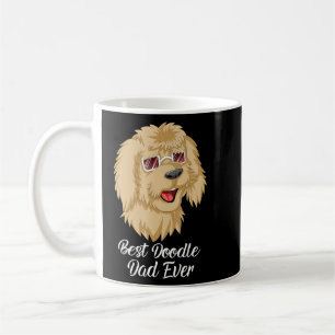 Best Doodle dad Ever Goldendoodle For dad fathers  Coffee Mug
