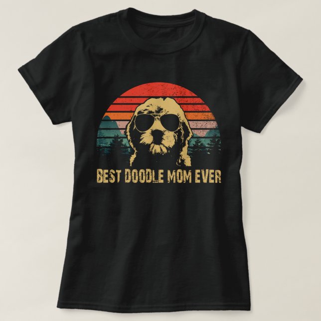 best doodle mum ever T-Shirt (Design Front)