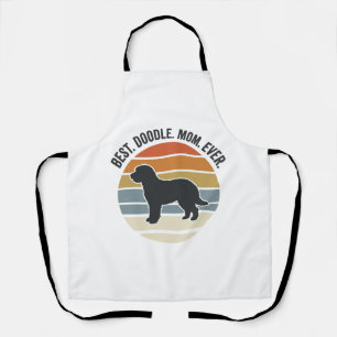 Best Doodle Mum Ever Vintage Dog Mum Design_1 Apron