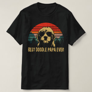 best doodle papa ever T-Shirt
