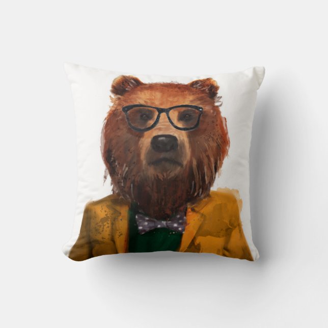 Best Dressed Bear Cushion (Front)