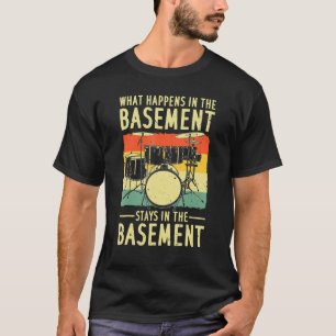 Best Drumming For Men Women Drums Drummer Bass Dru T-Shirt