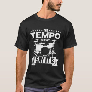 Best Drums Drummer Drumming Percussion Drum T-Shirt