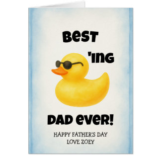 Best Ducking Dad Ever | Father's Day Card