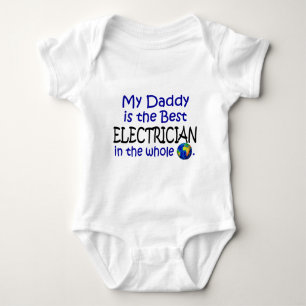 Best Electrician In The World (Daddy) Baby Bodysuit