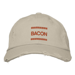 BEST EMBROIDERED BACON HAT EVER IN THE WORLD