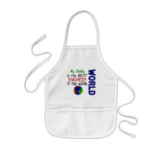 Best Engineer In World 2 (Daddy) Kids Apron