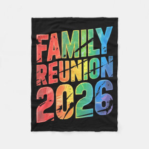 Best Ever Family Reunion 2026 Trip Cousin Trip Gra Fleece Blanket