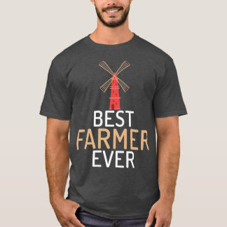 Best Farmer ever Farm Lover Farming T-Shirt