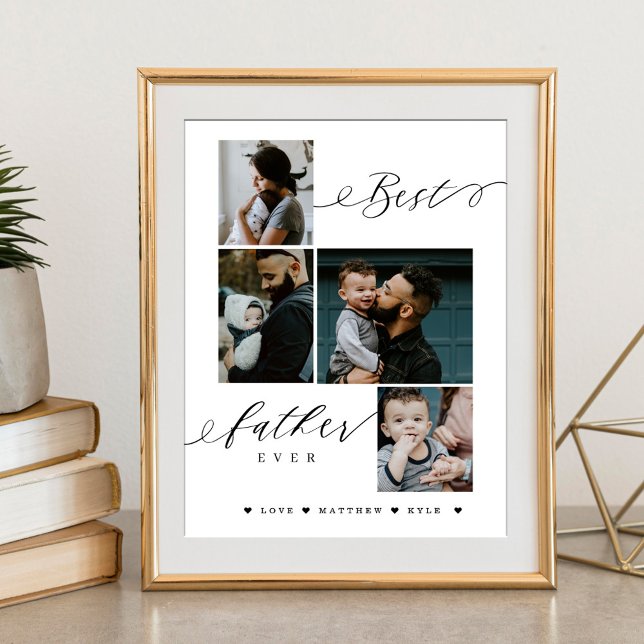 Best Father Ever Script | Father's Day Keepsake Poster (Creator Uploaded)