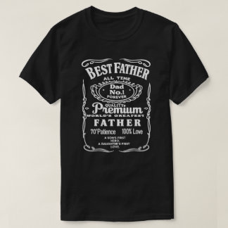 Best Father – Premium Dad” | The Perfect Gift dad T-Shirt