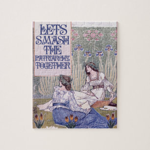 Best Feminist Friend Jigsaw Puzzle