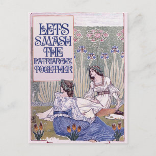 Best Feminist Friend Postcard