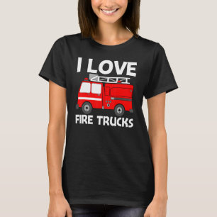 Best Fire Truck For Men Women Fire Truck Firefight T-Shirt