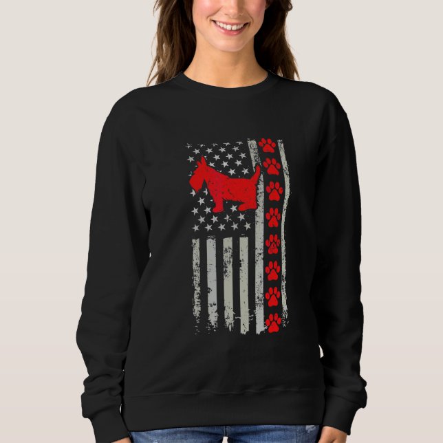 Best Firefighter Cesky Terrier Mum Dad Ever Us Fla Sweatshirt (Front)