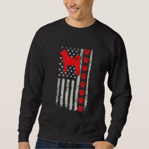 Best Firefighter Norwegian Elkhound Mum Dad Ever U Sweatshirt