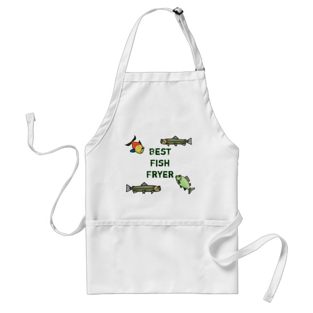 Best Fish Fryer Apron   Customise It! (Front)