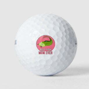 Best Fish Mum Ever Golf Balls