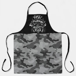 Best Flippin' Grandpa All Over Print Apron