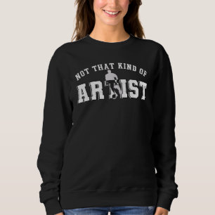 Best Football Artist Men Football Coach Striker Sweatshirt