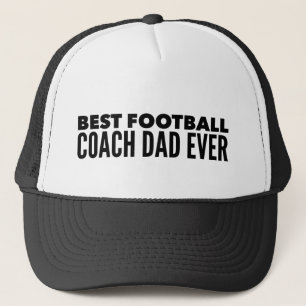 Best Football Coach Dad Ever  Trucker Hat