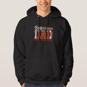 Best Football Dad Ever Sport Dad Game Day Fathers Hoodie