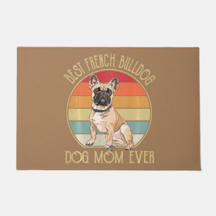 best french bulldog dog mum ever  dog lover long s doormat