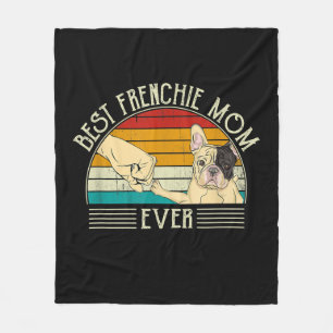 best french bulldog mum ever gift fleece blanket