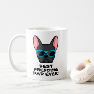 Best Frenchie Dad Father's Day Black Frenchie Coffee Mug