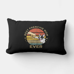 best frenchie mum ever    french bulldog gift lumbar cushion