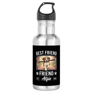 Best Friend Alfie Dog Lover 532 Ml Water Bottle