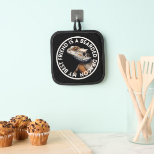 Best Friend Bearded Dragon Pot Holder